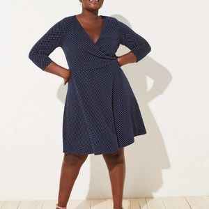 loft wrap dress